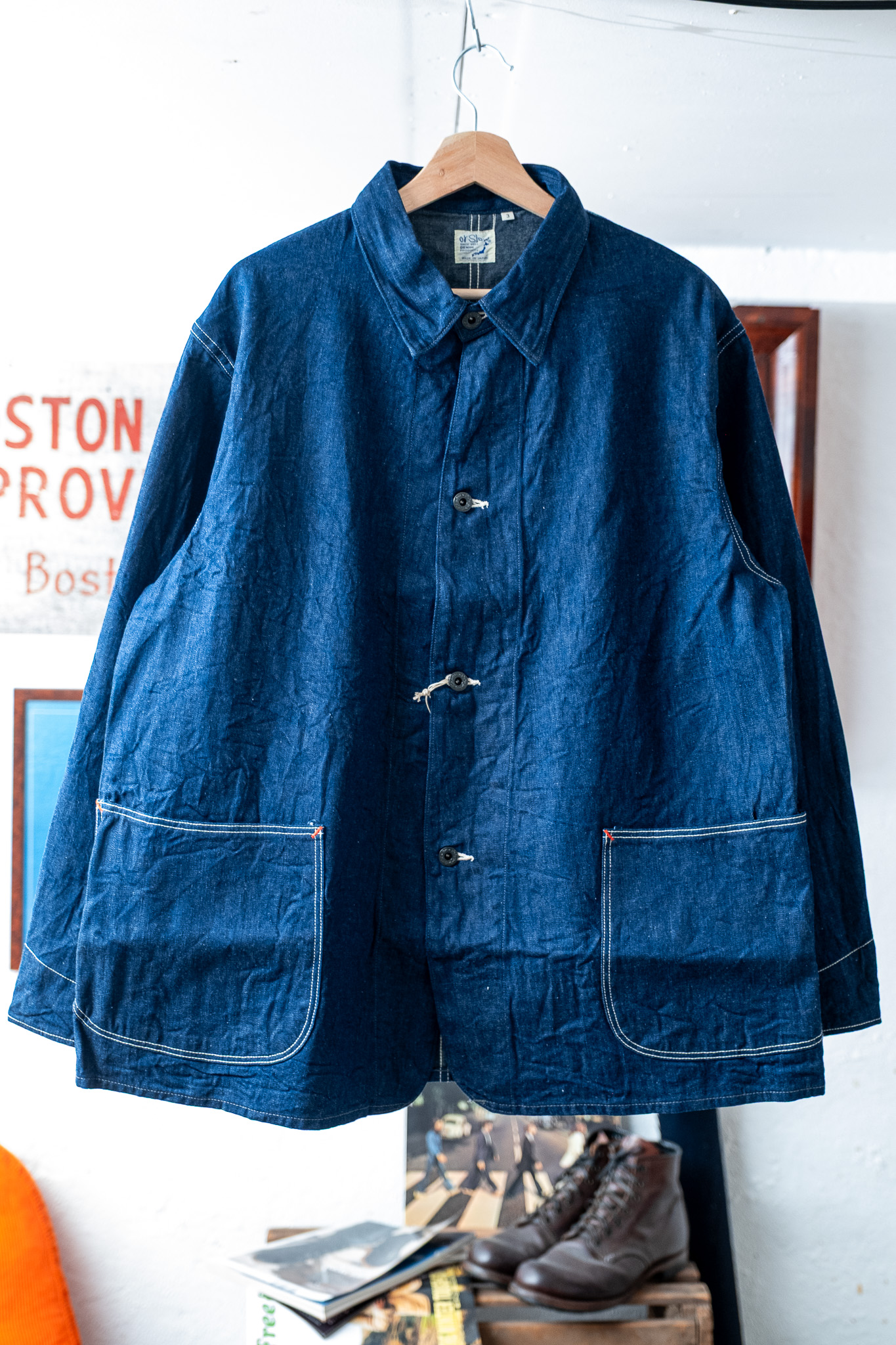 Orslow - 01-6250-81 WWII 40's Denim Coverall One Wash