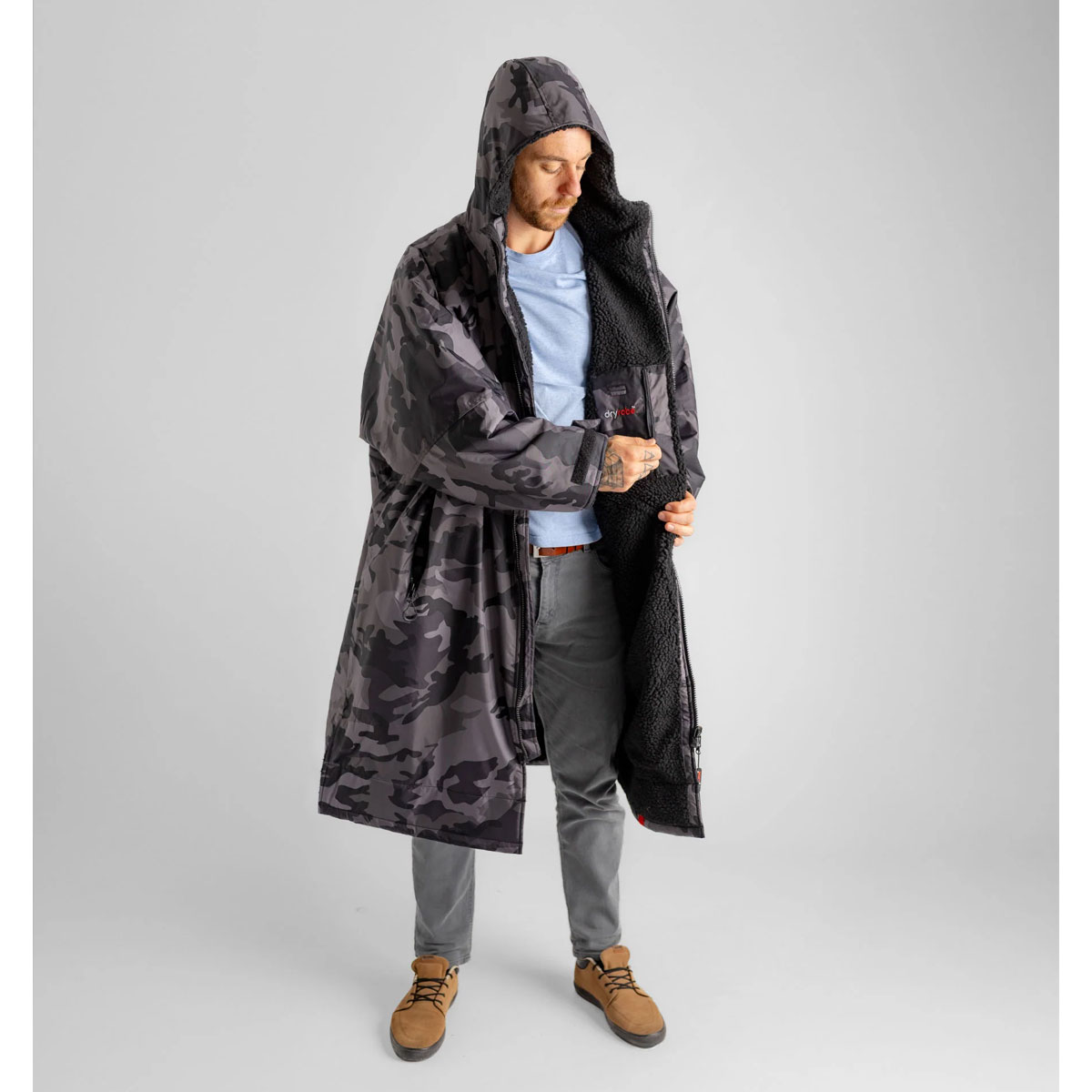 Dryrobe poncho Advance black camo - 3