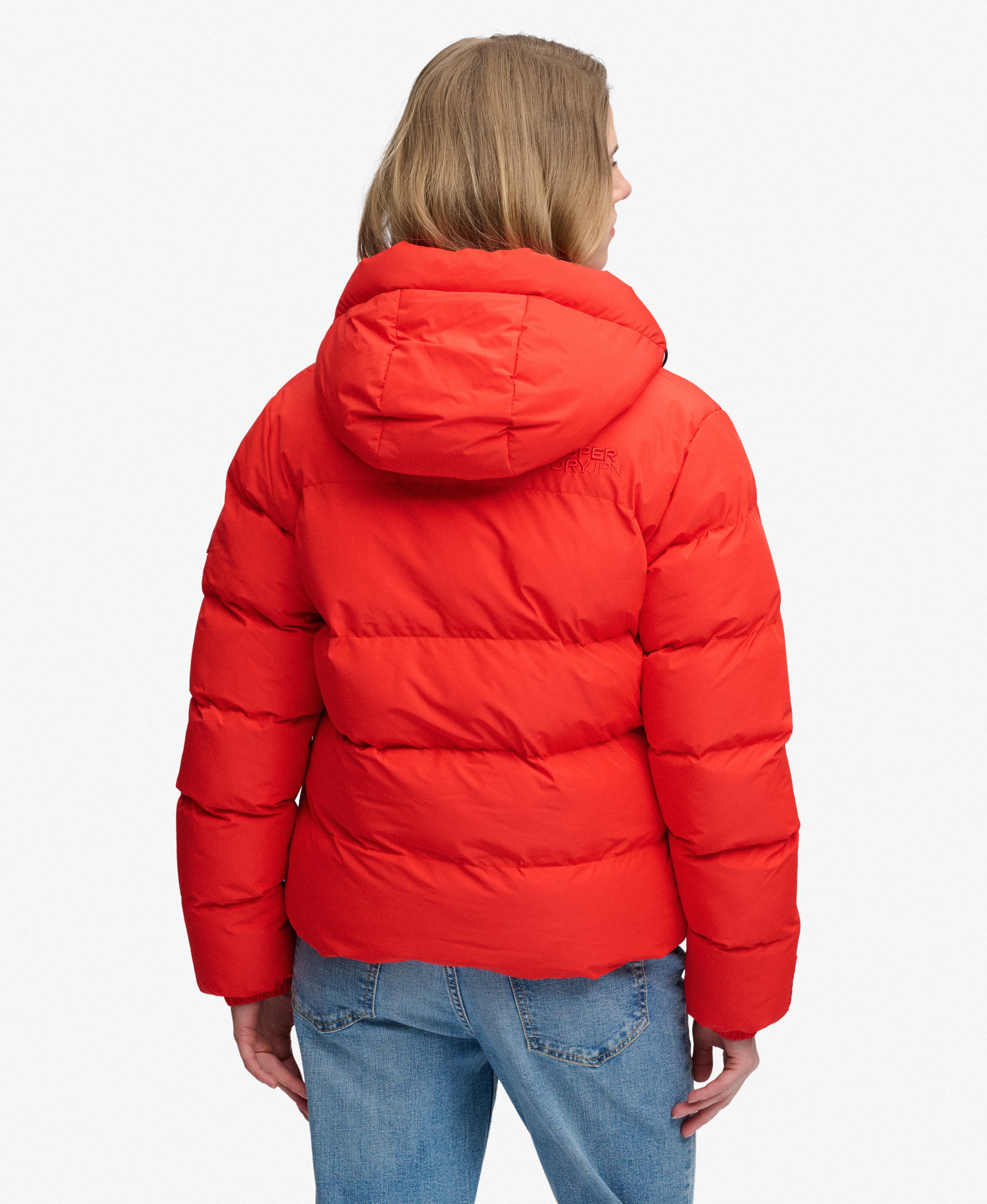 SUPERDRY Hooded Sports Puffer Jacket Dam - 4