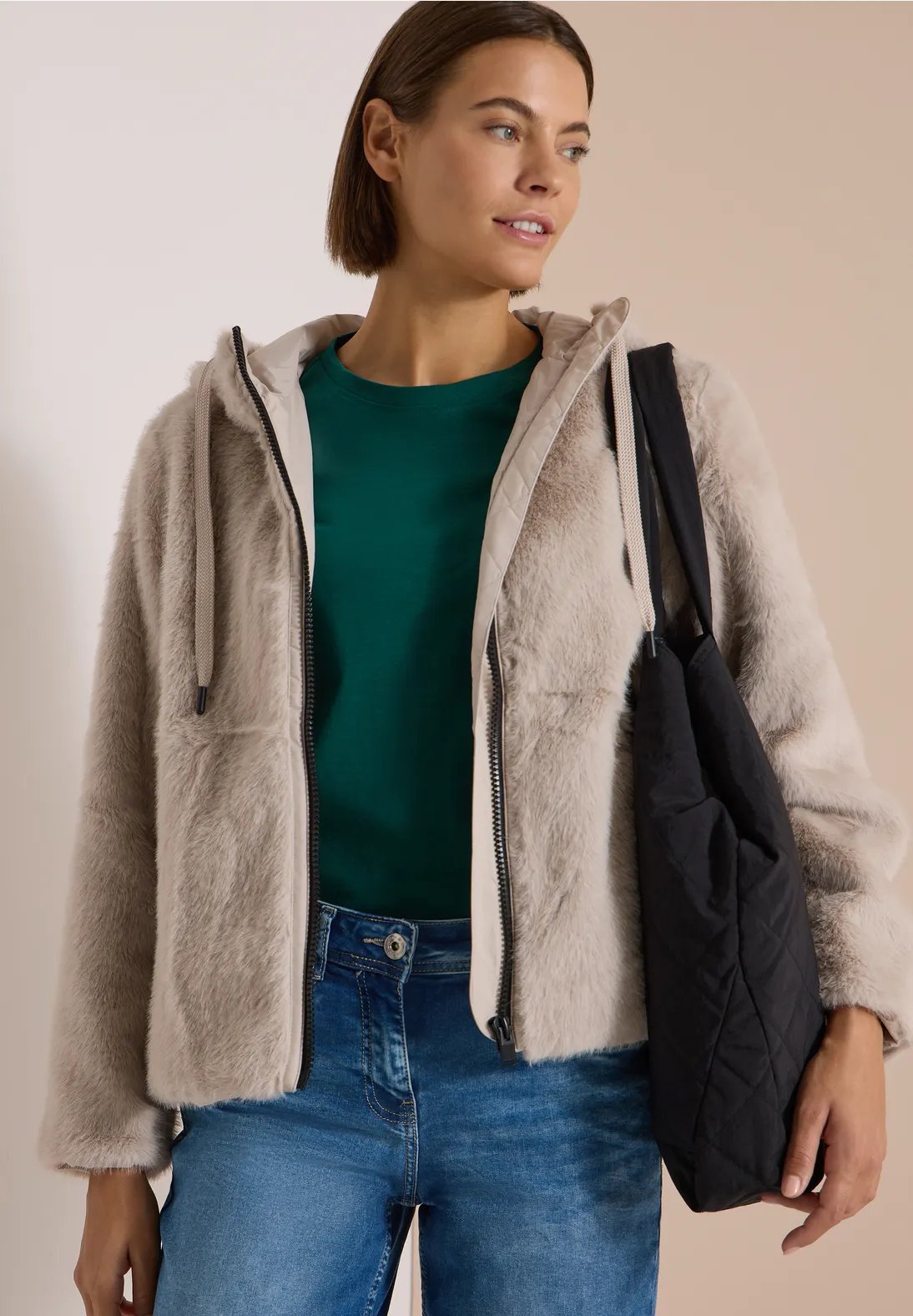 TOS Fur Matmix Jacket - Cecil