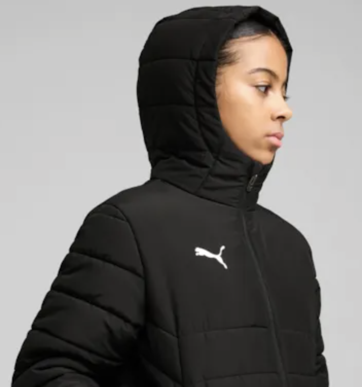 Puma TeamADDITIONS Hooded Padded Jacket Jr (BK Astrio Junior) - 3