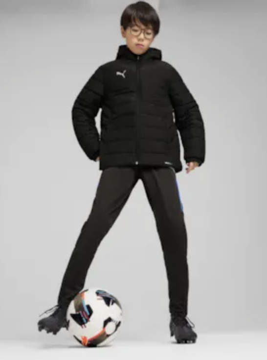 Puma TeamADDITIONS Hooded Padded Jacket Jr (BK Astrio Junior) - 4