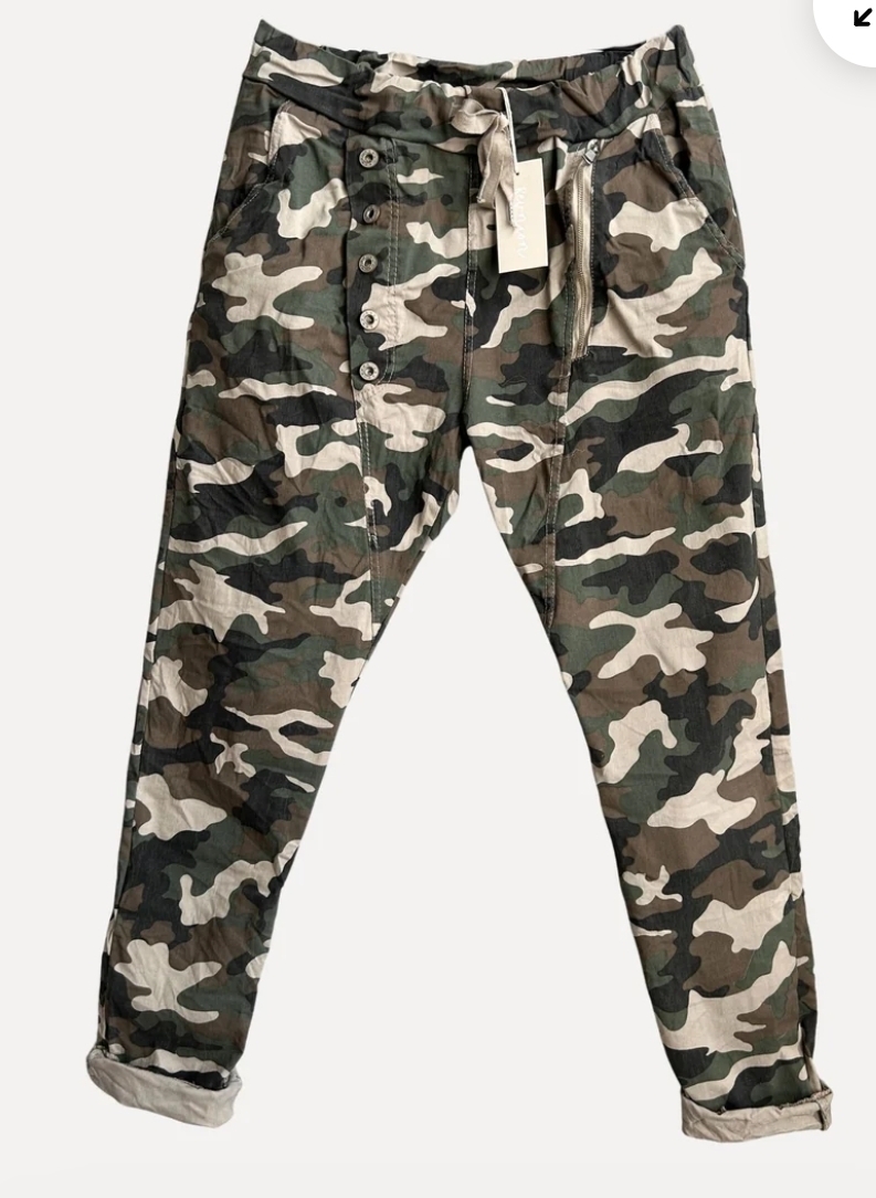 Reunion Home- Stretchbyxa camo
