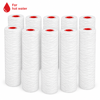 PP Stringfilterpatron 10" HOT 5 mikron - 10 pack -