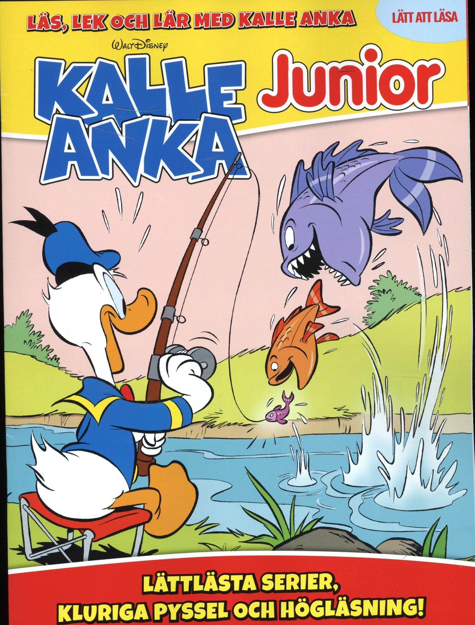 Kalle Anka Junior 2026 nr 9, Lätt att läsa!