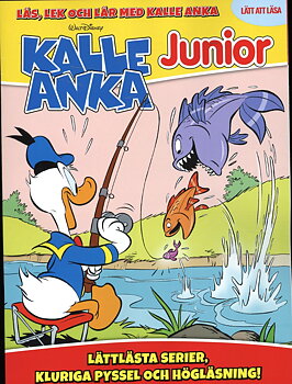 Kalle Anka Junior 2026 nr 9, Lätt att läsa!