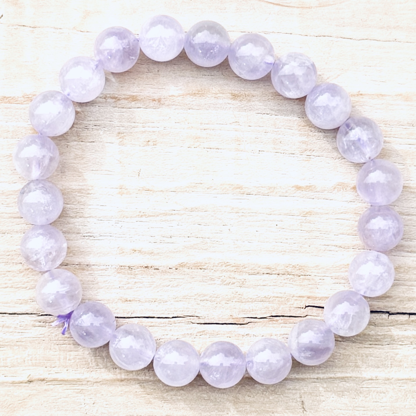 Armband Lavendelametist 8mm