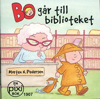 PIXI bok, Bo går till biblioteket
