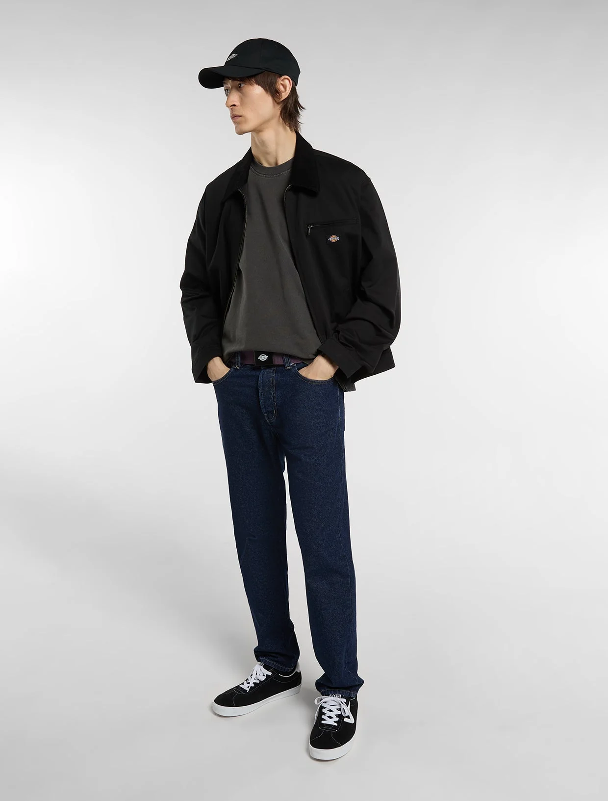 Dickies 982 Slim Tapered Jeans Dark Indigo - 4