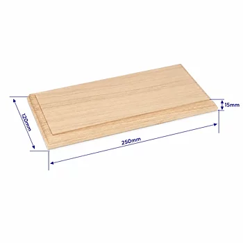 Oak Display Plate 250x120mm