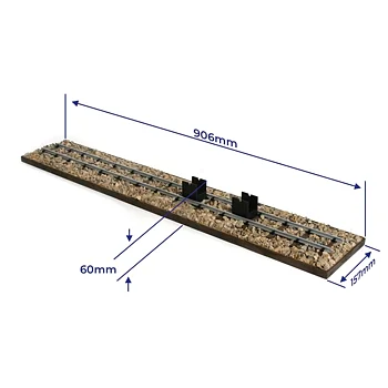 Motorized Display Base for Trains