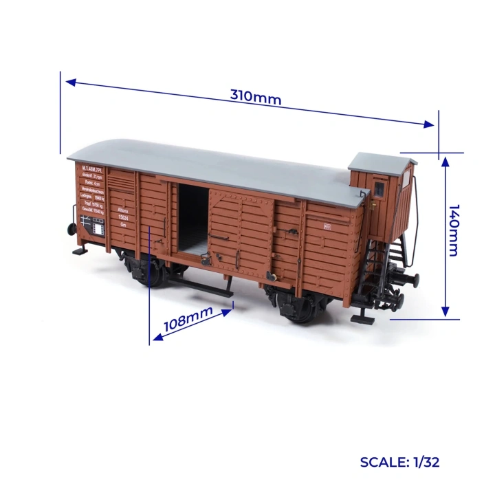 Freight Wagon 310 mm, 1/32 - 5