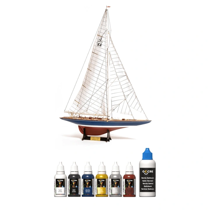 Endeavour Americas Cup Paint Set 7 Bottles