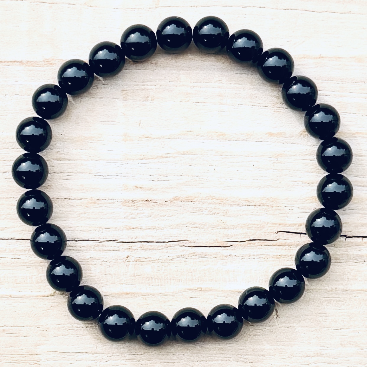 Armband   8 mm Onyx  