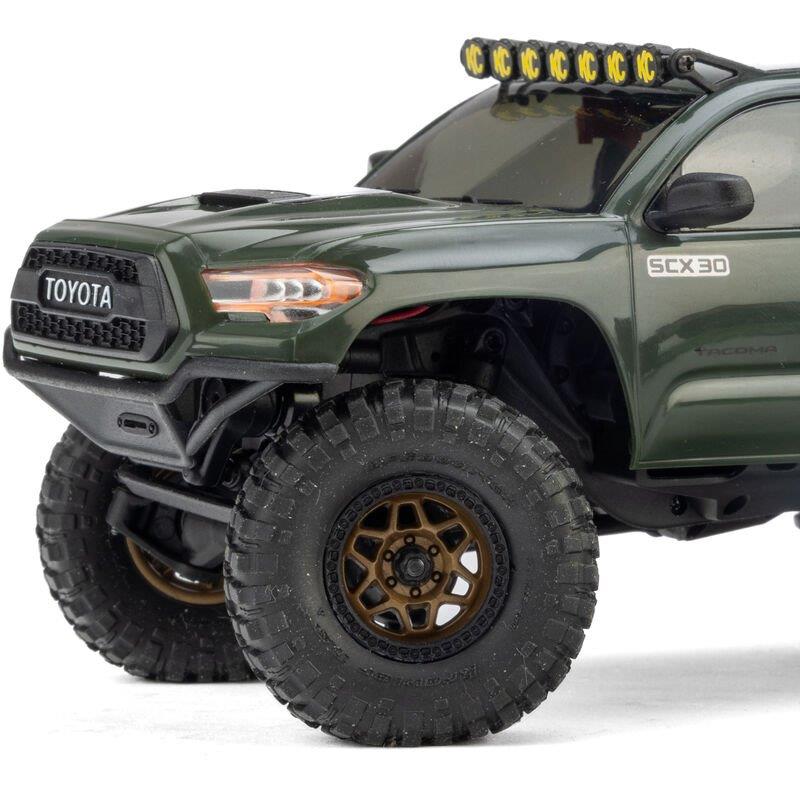AXIAL 1/30 Axial SCX30 Toyota Tacoma (Battery & Charger Included) Green - 22