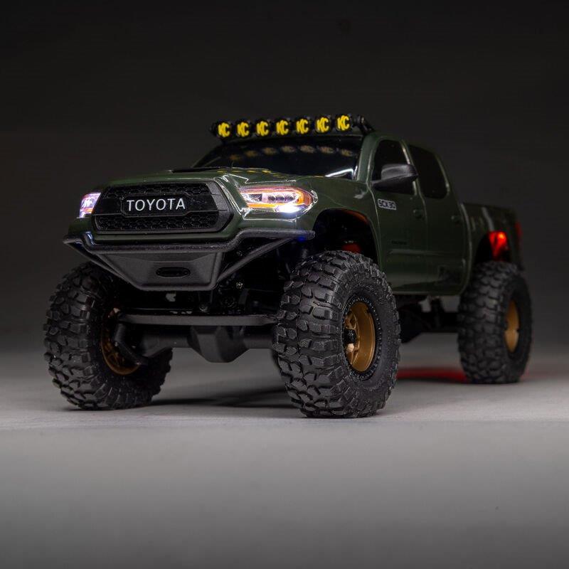 AXIAL 1/30 Axial SCX30 Toyota Tacoma (Battery & Charger Included) Green - 12