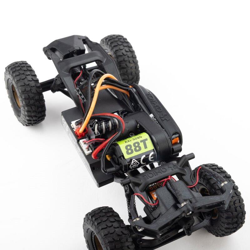 AXIAL 1/30 Axial SCX30 Toyota Tacoma (Battery & Charger Included) Tan - 28