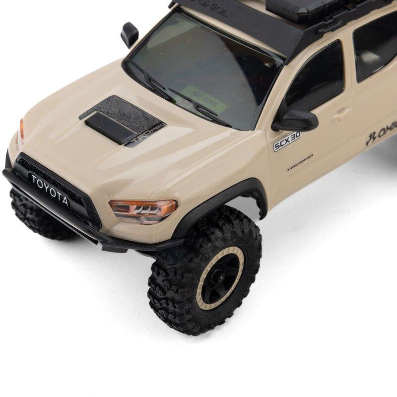AXIAL 1/30 Axial SCX30 Toyota Tacoma (Battery & Charger Included) Tan - 23