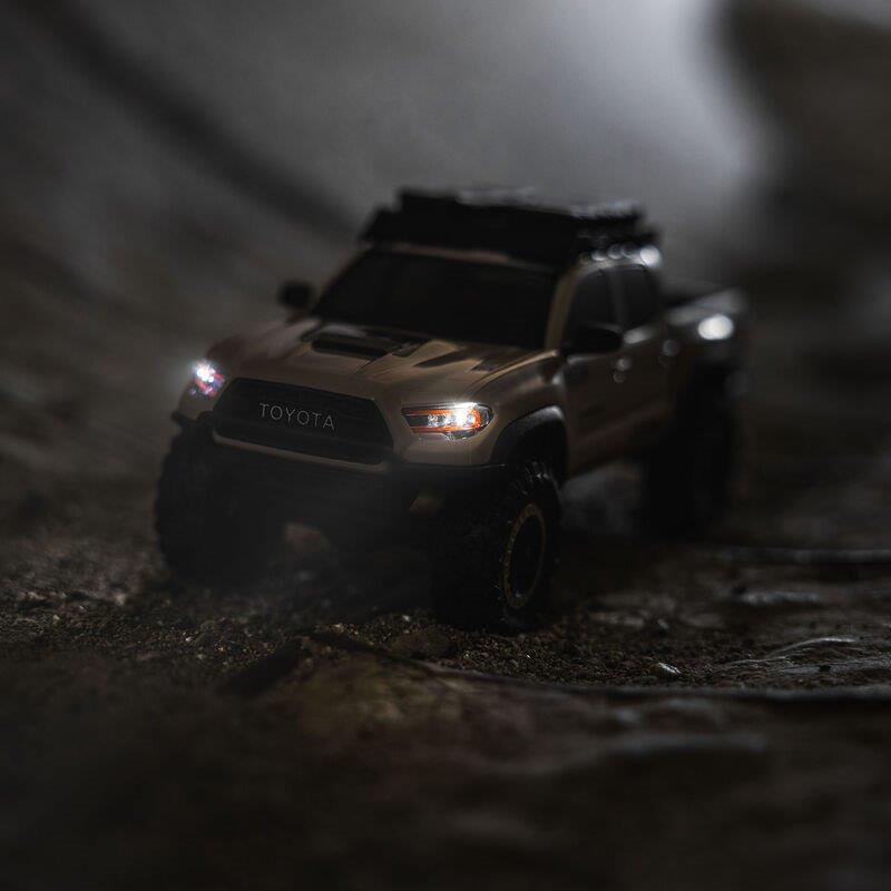 AXIAL 1/30 Axial SCX30 Toyota Tacoma (Battery & Charger Included) Tan - 11