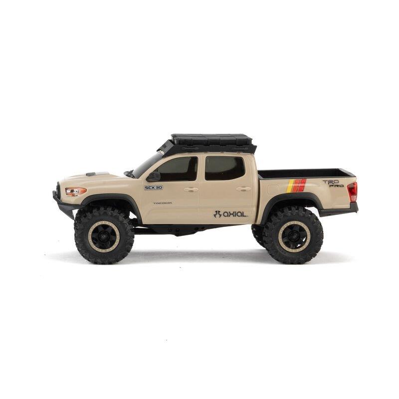 AXIAL 1/30 Axial SCX30 Toyota Tacoma (Battery & Charger Included) Tan - 16