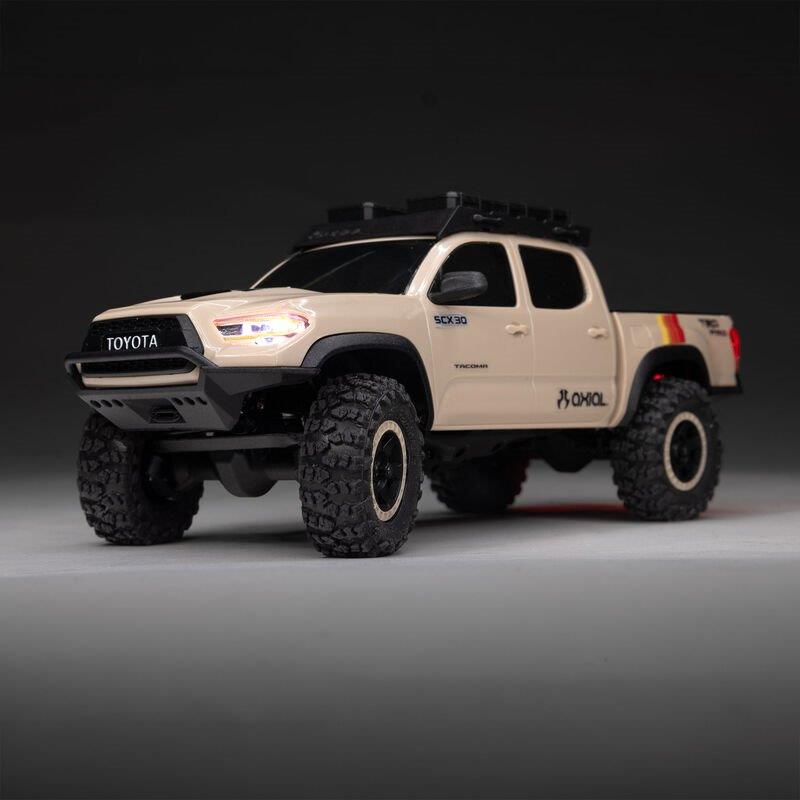 AXIAL 1/30 Axial SCX30 Toyota Tacoma (Battery & Charger Included) Tan - 13