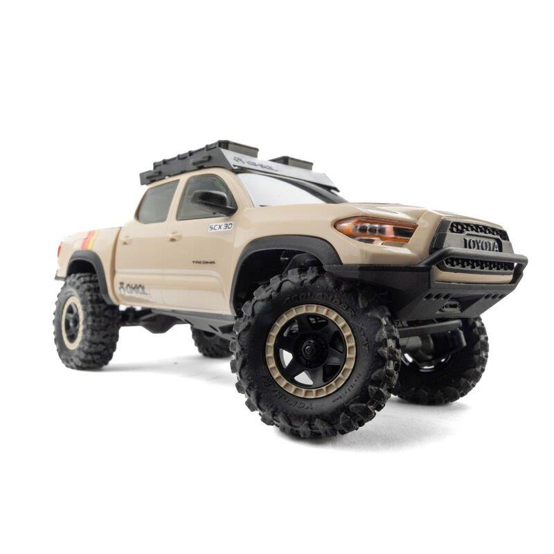 AXIAL 1/30 Axial SCX30 Toyota Tacoma (Battery & Charger Included) Tan - 20