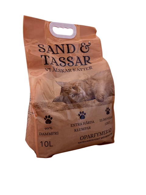 Sand & Tassar Kattsand Bentonit 10L - 2