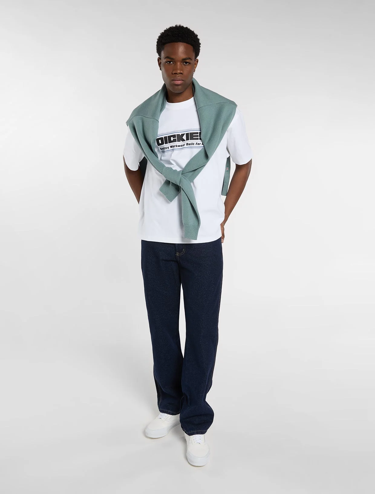 Dickies 983 Regular Straight Jeans Rinsed - 4