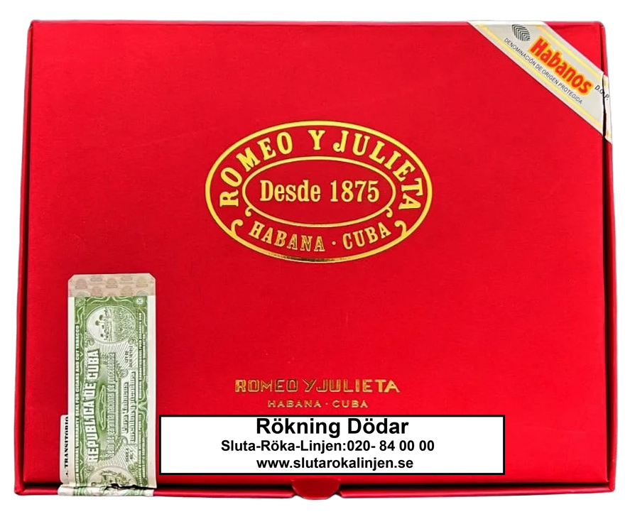 Romeo y Julieta Linea de Oro Dianas Låda 20 st  - 2