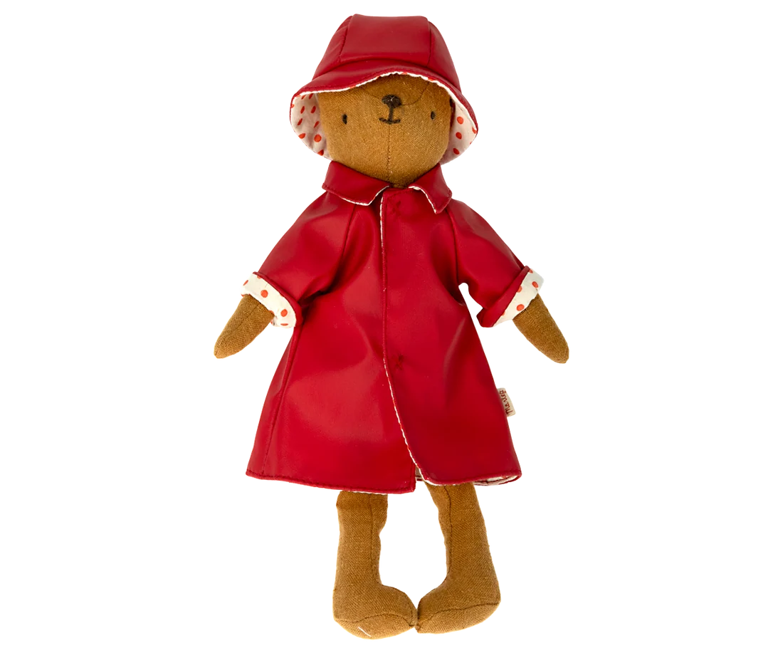 Maileg - Regnjacka med hatt, Teddy mamma - 4