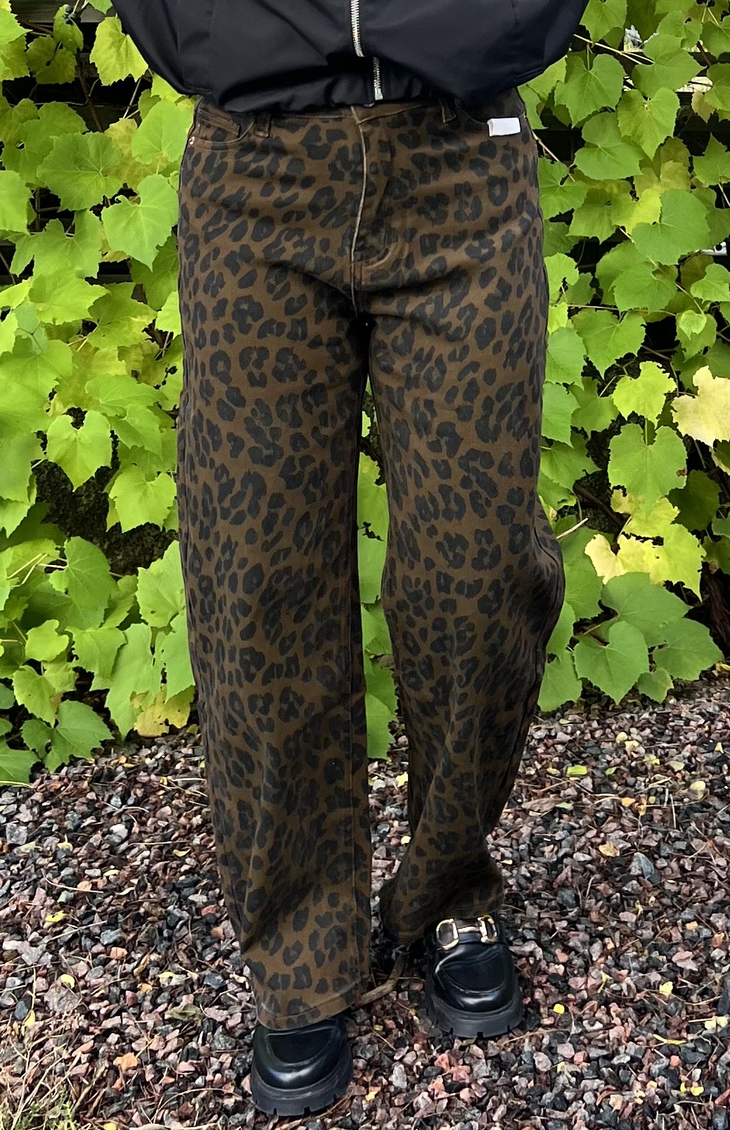 Cosy House Jeans Baggy Balloon Leopard - 4