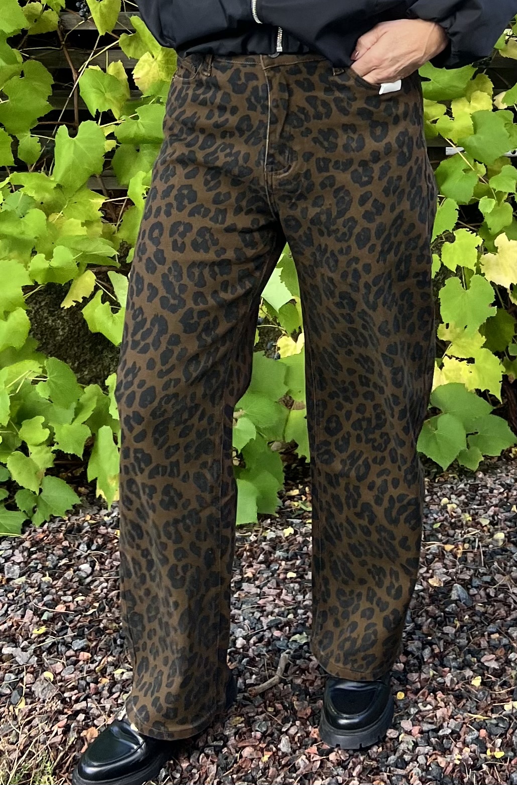 Cosy House Jeans Baggy Balloon Leopard - 2