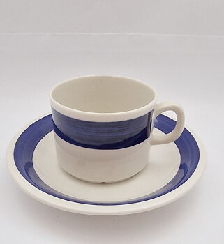 Boj coffee cup with saucer