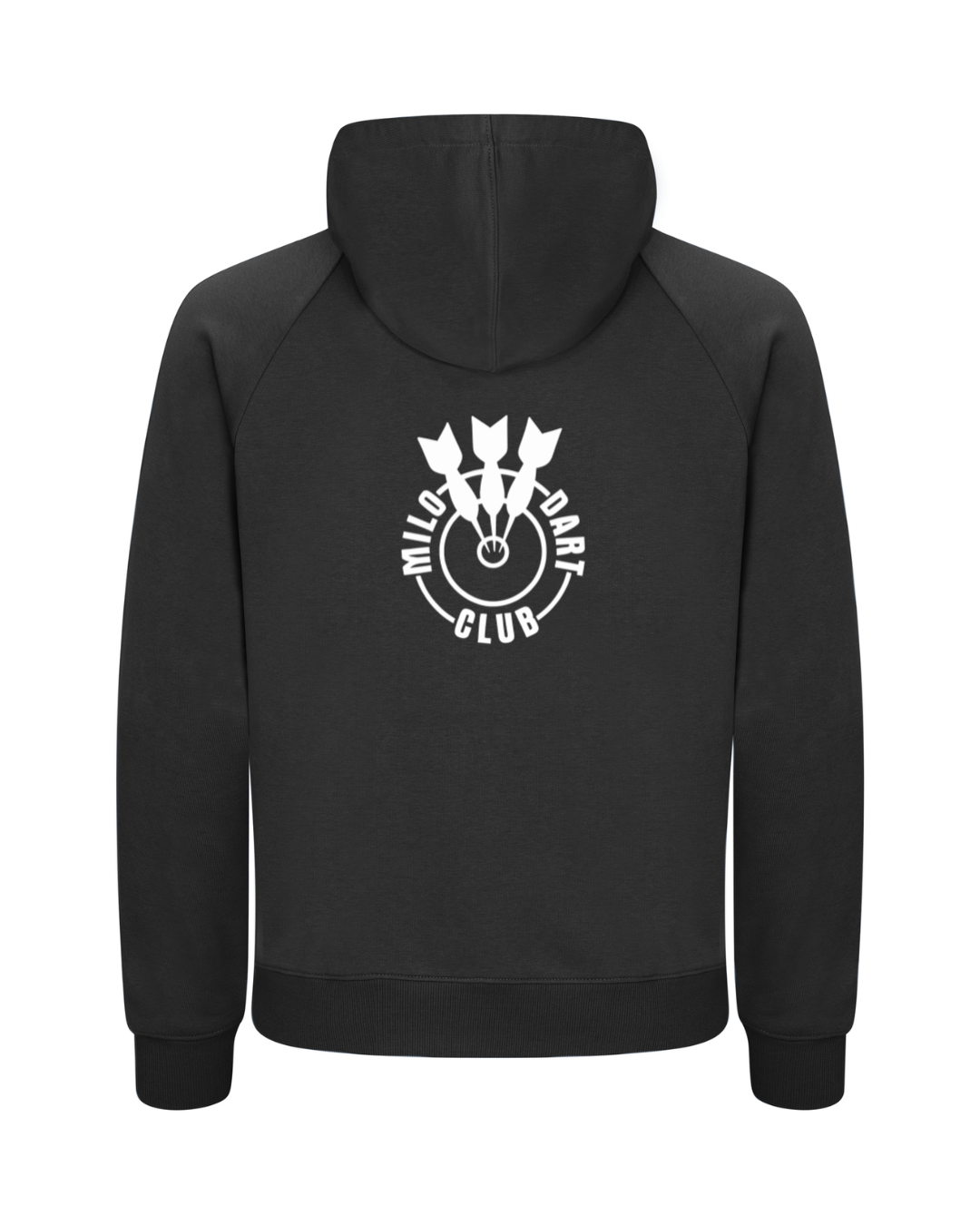 Hoodtröja med hel dragkedja unisex | Milo Dart - 2