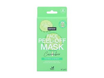 Sence ansiktsmask peel-off 4x7gr Cucumber