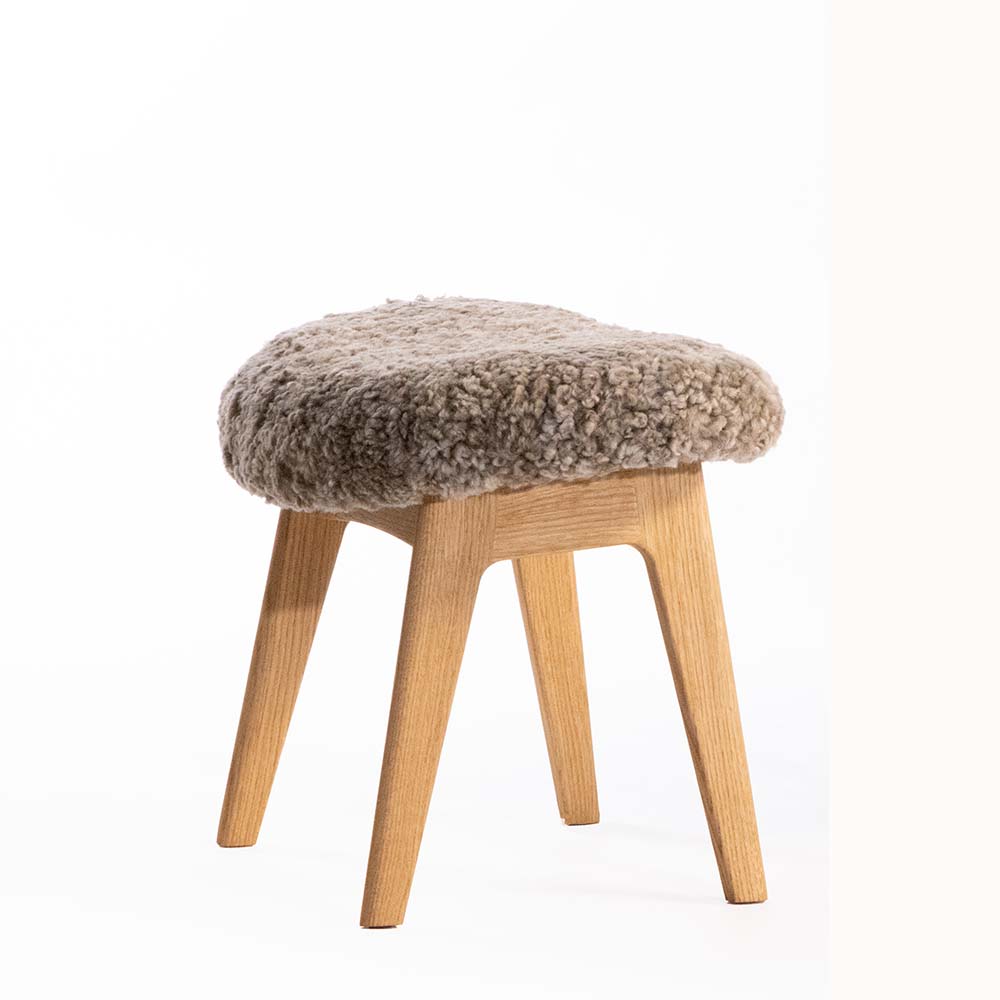 RAM Lounge chair KLC02 - upholstered back (several choices) - Kristensen & Kristensen - 12