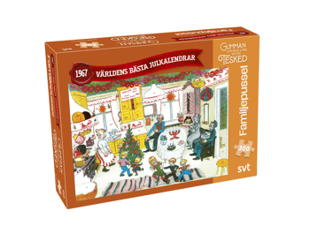Pussel Julkalender - Gumman som blev liten som en tesked