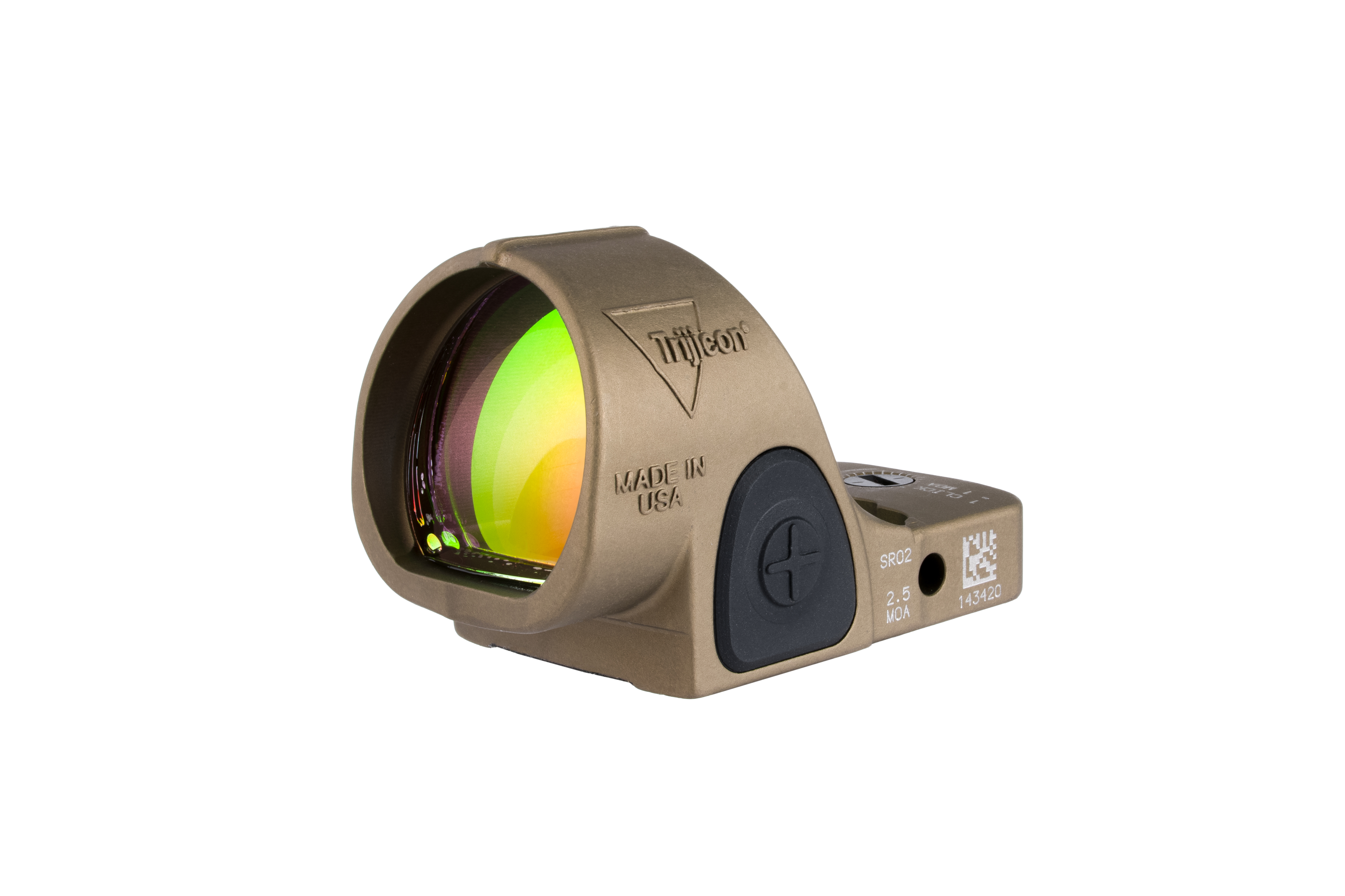 Trijicon SRO 2,5 MOA, justerbar LED, Coyote Brown - 6