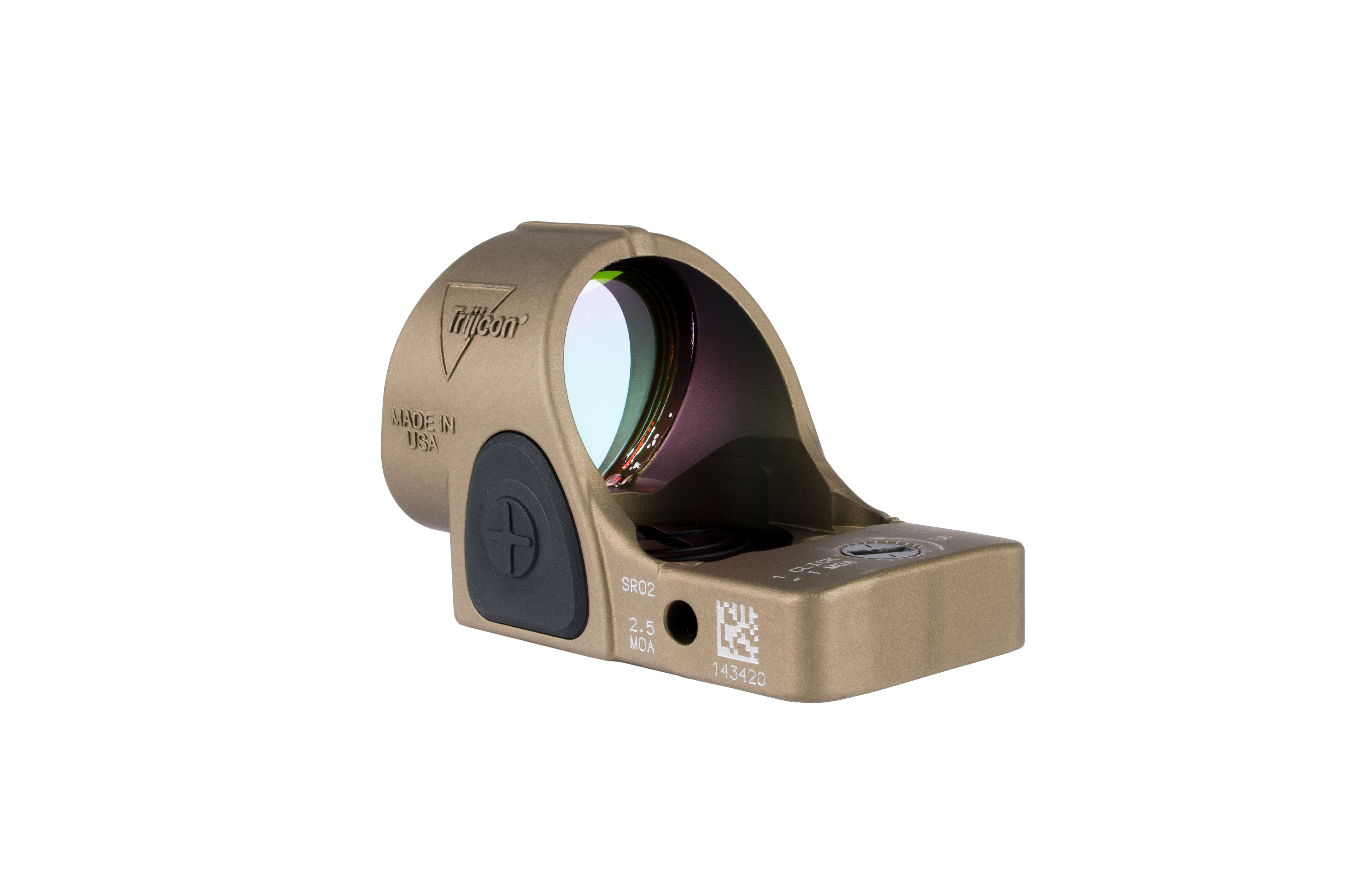 Trijicon SRO 2,5 MOA, justerbar LED, Coyote Brown - 4