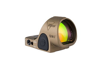 Trijicon SRO 2.5 MOA Red Dot, Adjustable LED, Coyote Brown Anodized