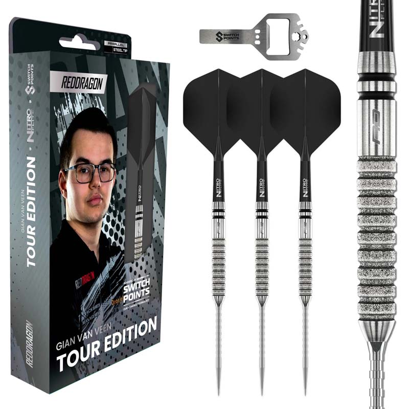 Red Dragon Gian van Veen TE Switch Points 90% 21g - 2
