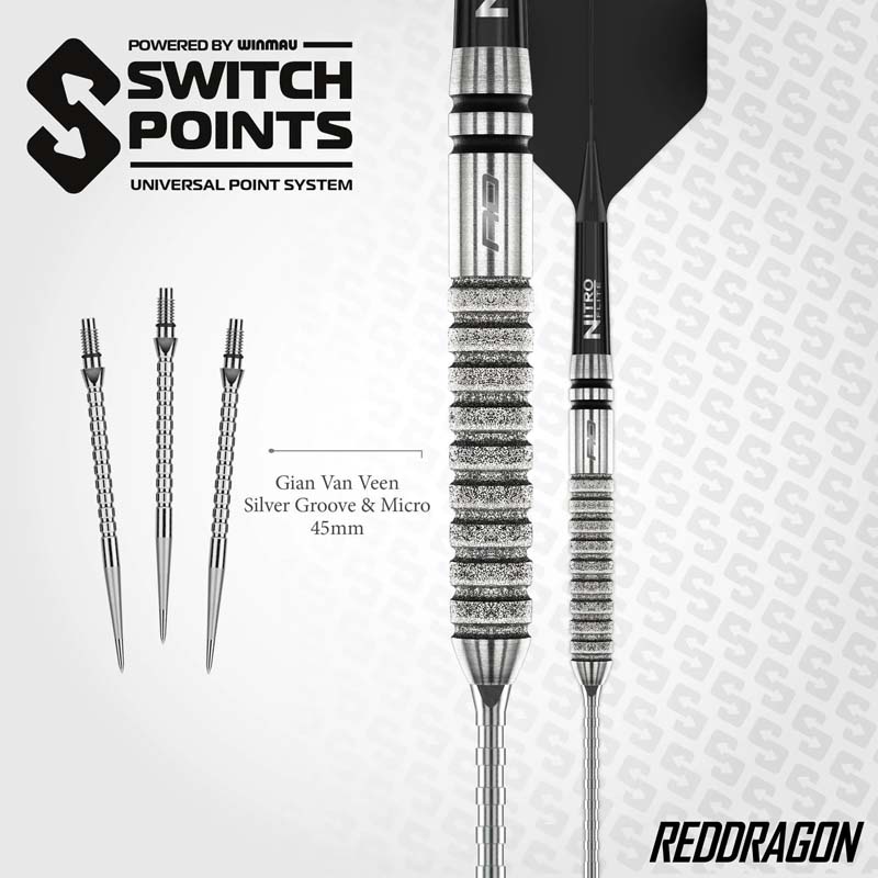 Red Dragon Gian van Veen TE Switch Points 90% 21g - 6