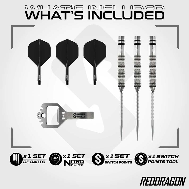 Red Dragon Gian van Veen TE Switch Points 90% 21g - 3