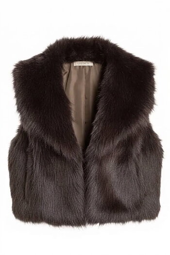 Lecoco - Anne Sofie  Waistcoat Brown