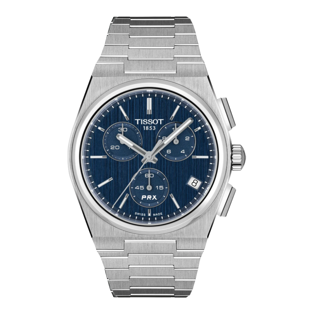 Tissot T137.417.11.041.00 PRX Chronograph 41 blå