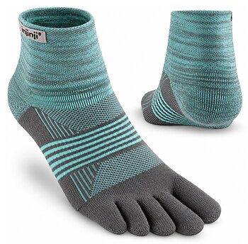 Injinji Women's Trail Midweight Mini-Crew Seascape