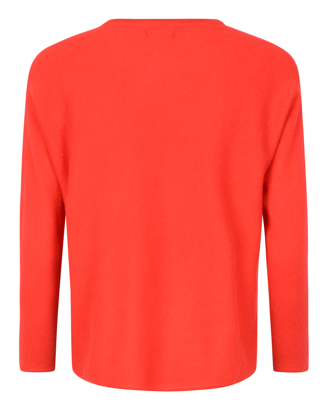 Kashmirjumper curved röd - 2
