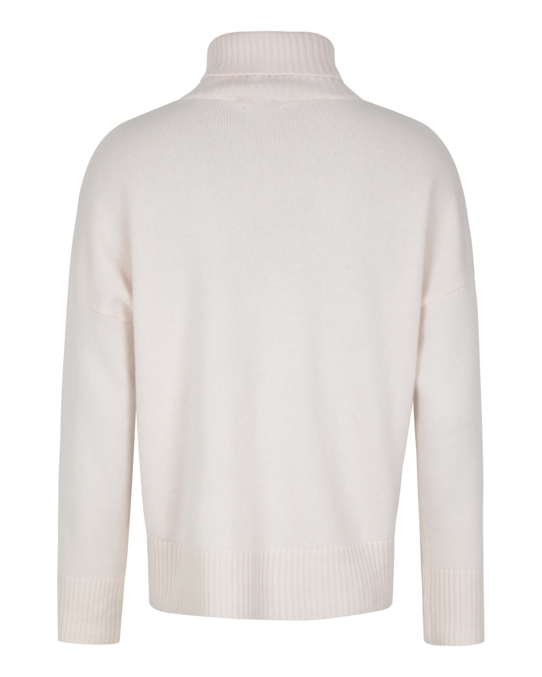 Kashmirpolo chunky slät offwhite - 2