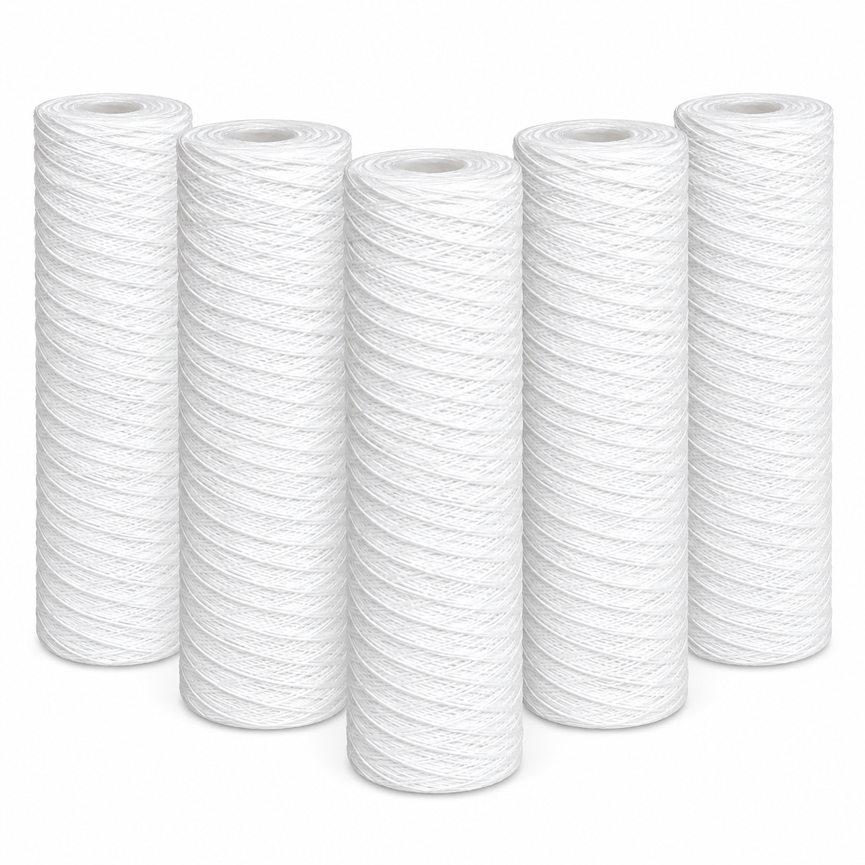 PP Stringfilterpatron Big Blue 10" 20 mikron - 5 Pack -