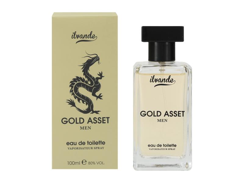 Ilvande EDT 100ml For Men Gold Asset